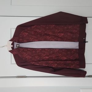 Pretty Green Paisley ZipUp